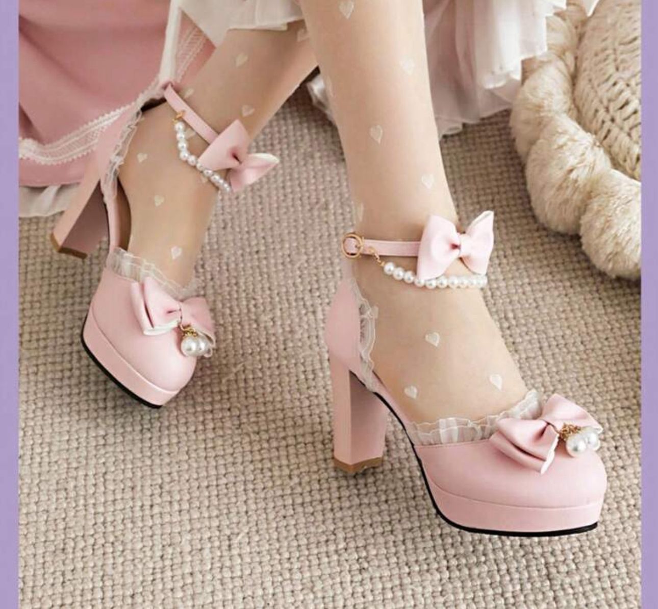 barbie Talon_ Avec papillion