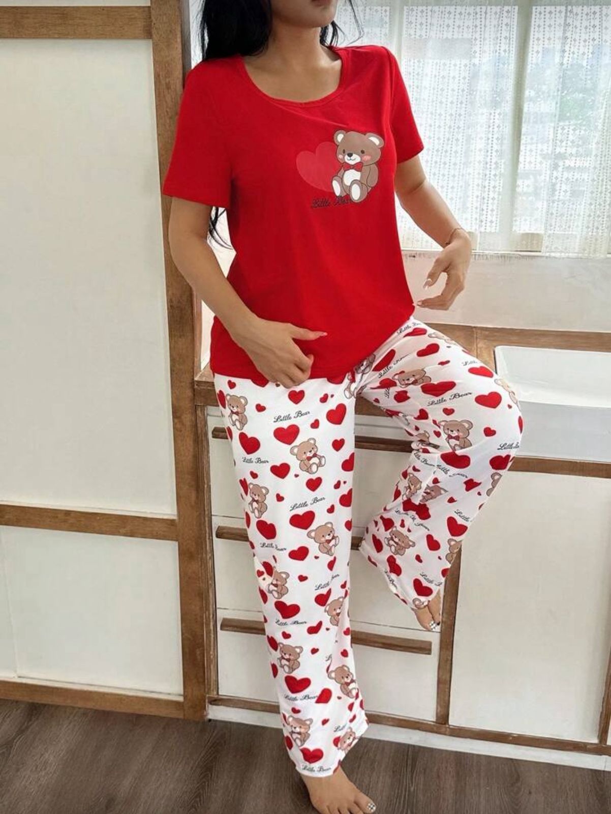 ❤️Pyjama motif cœur